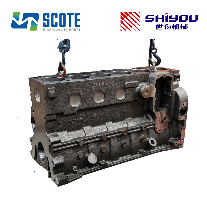 SCOTE 3928797 3903797 3935943 Engine Cylinder Block for Cummins 6BT Komatsu S6D102