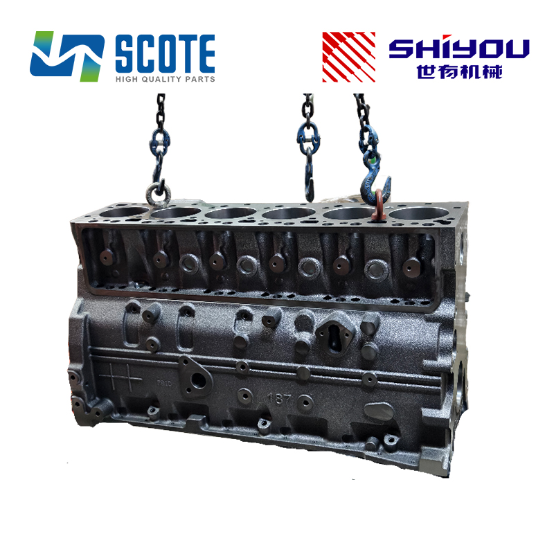 SCOTE 3928797 3903797 3935943 Engine Cylinder Block for Cummins 6BT Komatsu S6D102