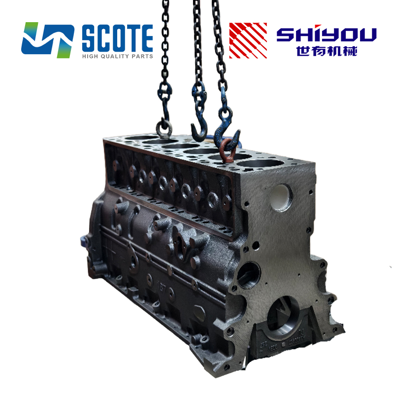 SCOTE 3928797 3903797 3935943 Engine Cylinder Block for Cummins 6BT Komatsu S6D102
