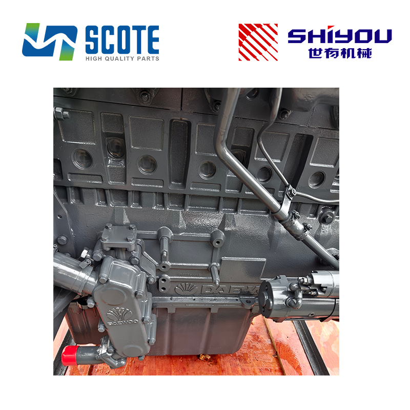 SCOTE D1146 Rebuilt Diesel Engine Assembly for Excavator Doosan Engine Complete 180kW 1900rpm