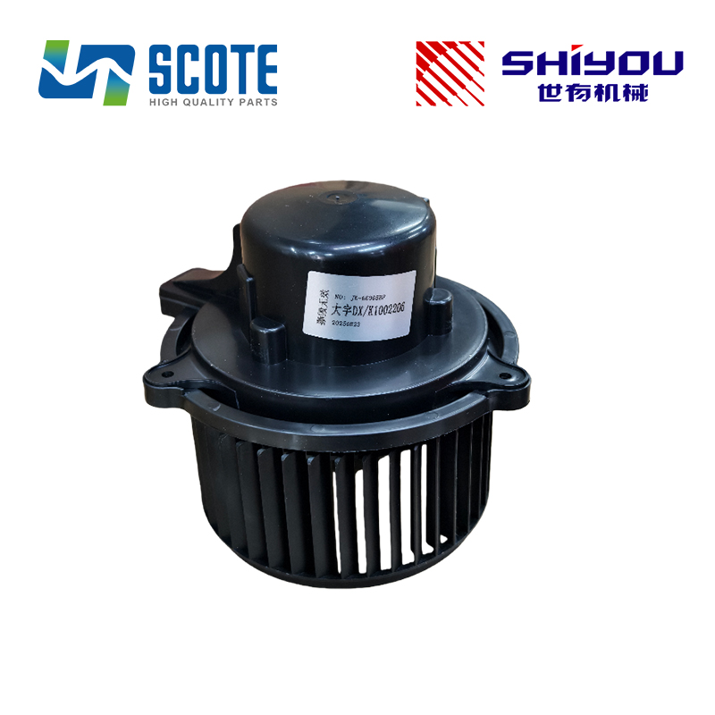 SCOTE K1002206 300506-00988 Fan Blower Motor Assembly 24V for Excavator DOOSAN DX225 Air Conditioning Evaporator