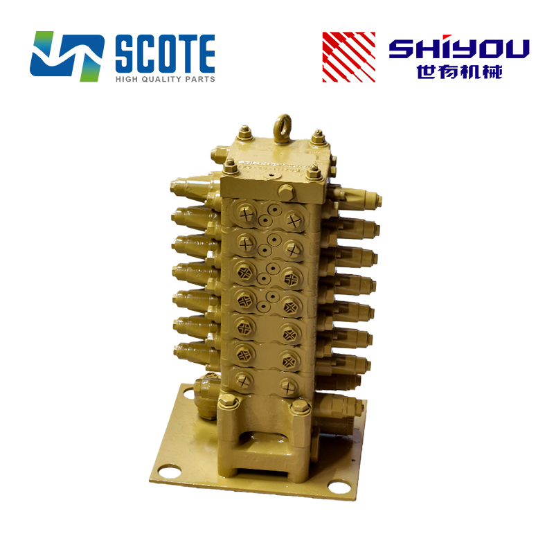 SCOTE 723-27-11100 723-27-10102 Remanufactured Hydraulic Main Control Valve Distribution Valve for Excavator Komatsu PC60-7