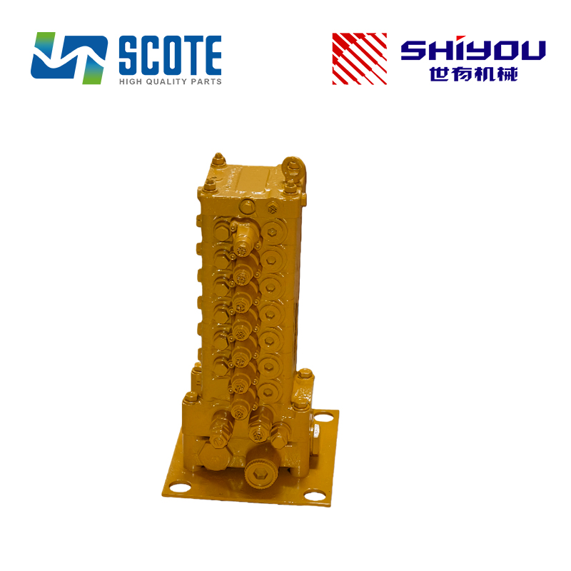 SCOTE 723-27-11100 723-27-10102 Remanufactured Hydraulic Main Control Valve Distribution Valve for Excavator Komatsu PC60-7