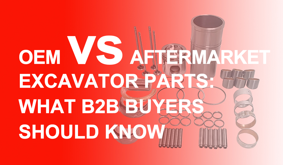 OEM vs Aftermarket Excavator Parts: What B2B Buyers Should Know