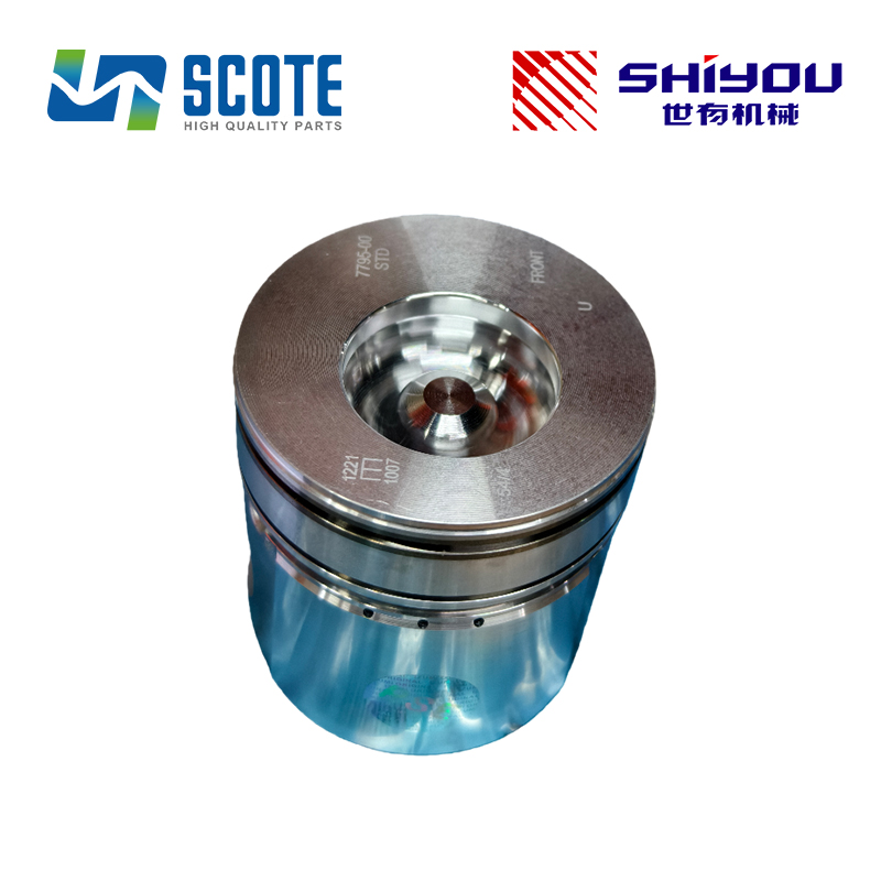 SCOTE 3957795 6735-31-2101 IZUMI Original Piston 6pcs Set for CUMMINS QSB5.9 KOMATSU 6D102 S6D102 Engine Spare Parts