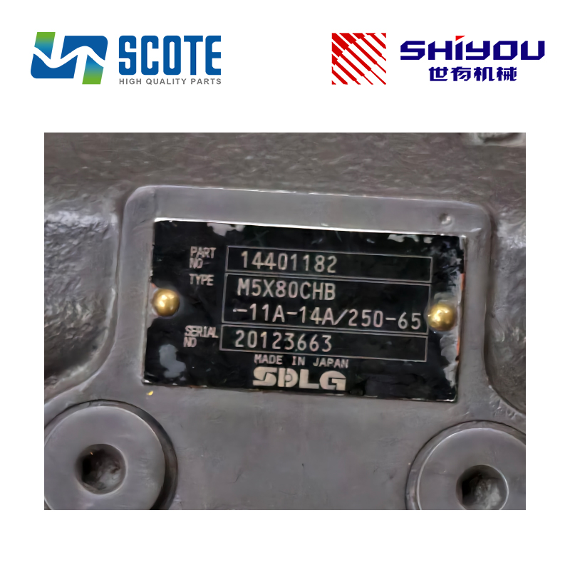 SCOTE 14401182 Remanufactured Swing Motor Swing Device M5X80 for Excavator Volvo EC140
