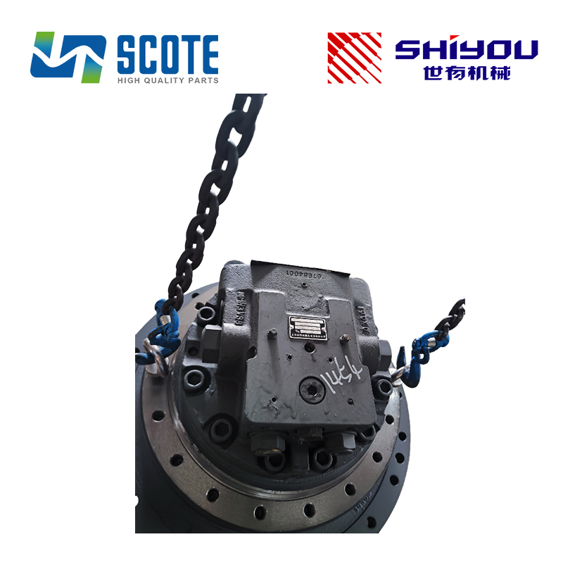SCOTE 20Y-27-00504 Remanufactured GM35 Travel Motor Assy Final Drive for Excavator Komatsu PC200-8 GM35VL-A-87/135-3