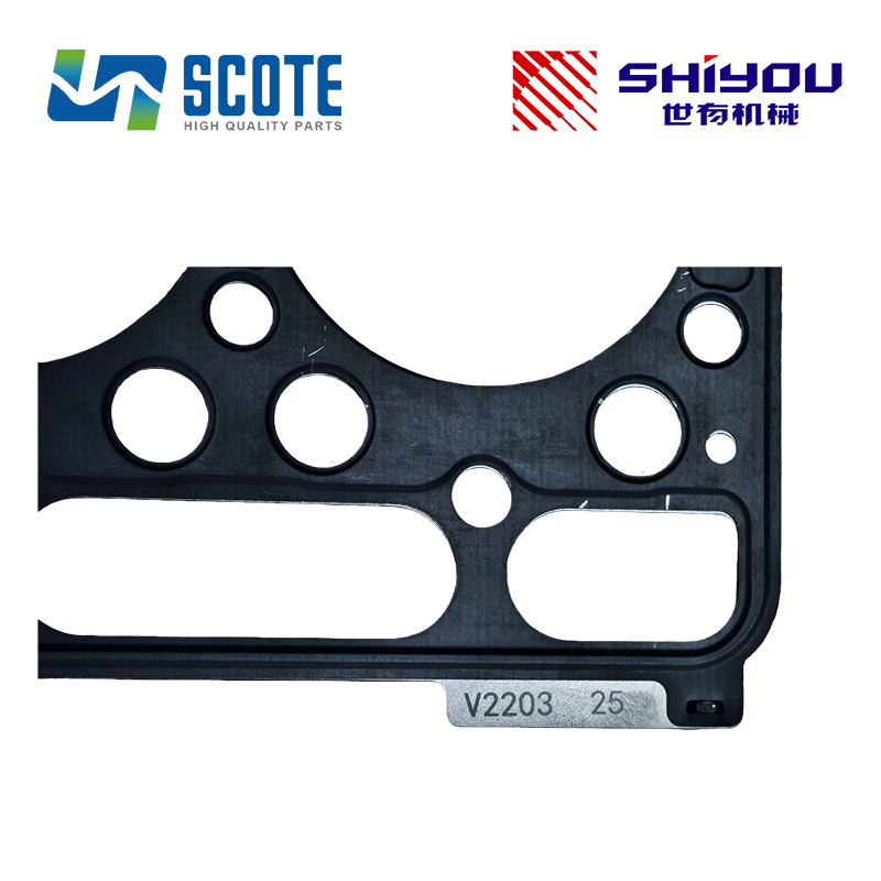 SCOTE 1G790-03312 1G790-03310 Cylinder Head Gasket for KUBOTA V2203 V2403 V2003 Engine Aftermarket Parts Replacement OEM