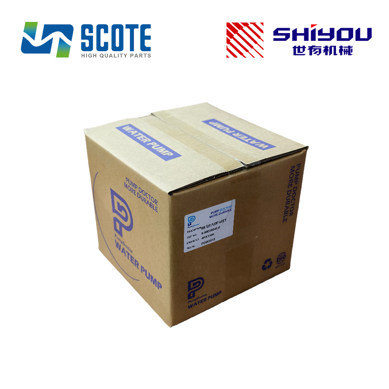 SCOTE 8-98038845-0 8980388450 Water Pump Fits for Engine ISUZU 4HK1 Excavator SUMITOMO SH200-5