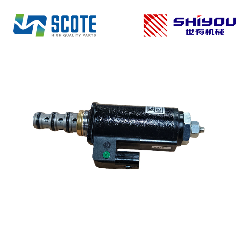SCOTE YN35V00022F1 KDRDR5K-31/30C50-123 High Quality Hydraulic Pump Safety Lock Solenoid Valve for Excavator KOBELCO SK200-8 SK210LC SK250LC