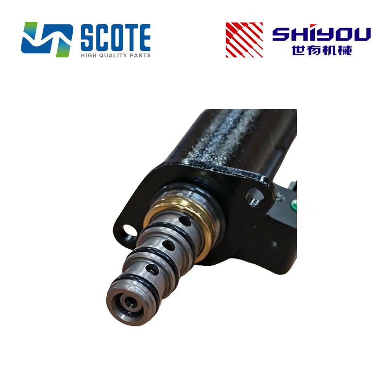 SCOTE YN35V00022F1 KDRDR5K-31/30C50-123 High Quality Hydraulic Pump Safety Lock Solenoid Valve for Excavator KOBELCO SK200-8 SK210LC SK250LC