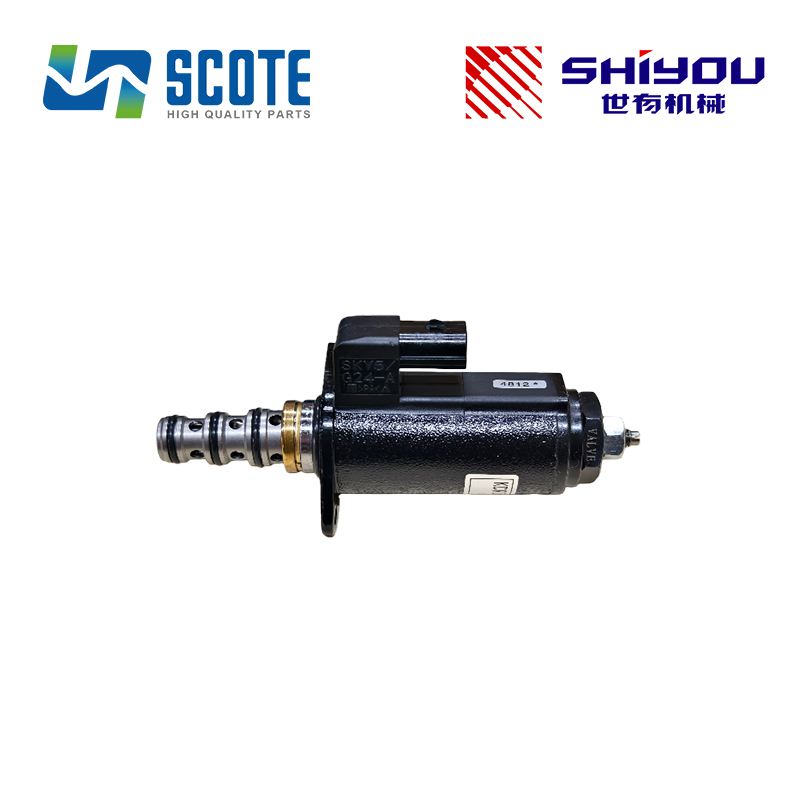 SCOTE YN35V00051F1 KWE5K-31/G24YB50 High Quality Hydraulic Pump Rotating Solenoid Valve for Excavator KOBELCO SK200-8 SK210-8 SK250-8 SK260-8 SK350-8
