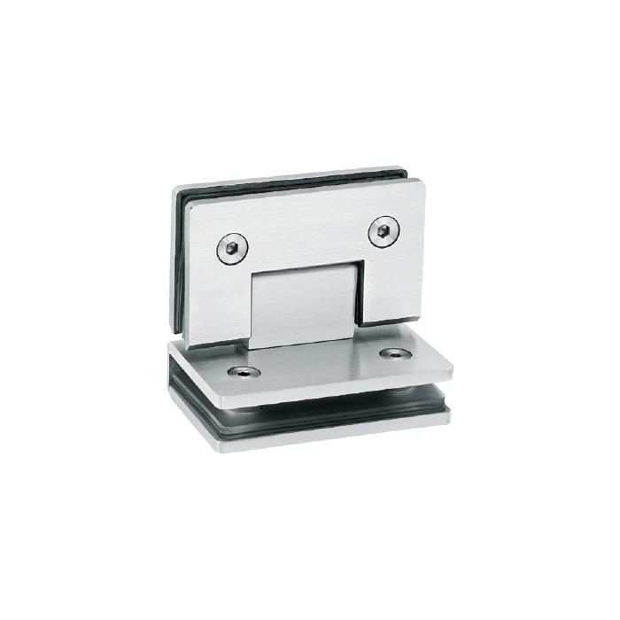 SVA - 265 小号方形直边 90° 双页浴室玻璃夹