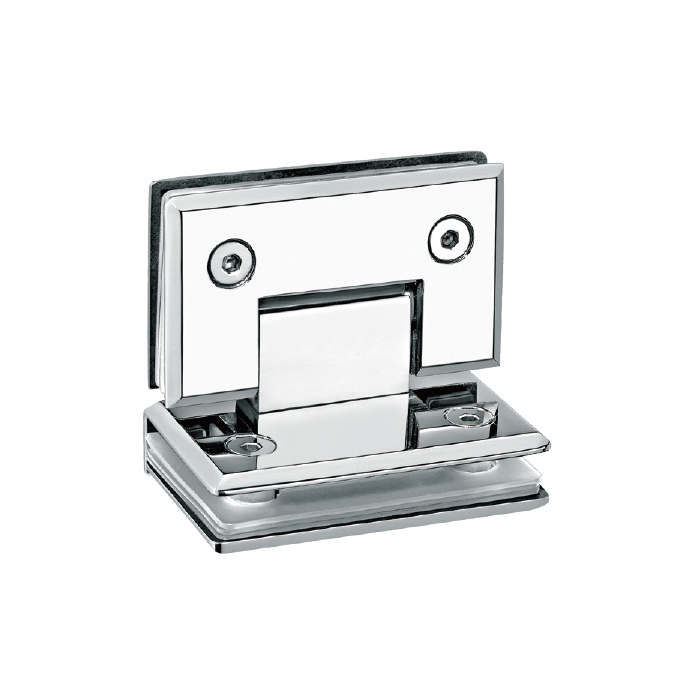 SVA - 305 方形斜边 90° 双页浴室玻璃夹