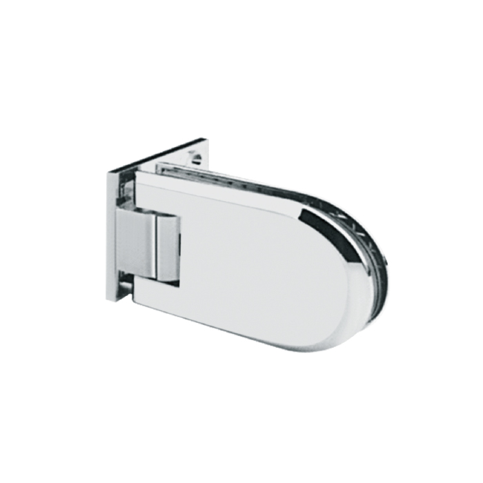 SVA - 341 长形半圆斜边 90° 单边浴室玻璃夹