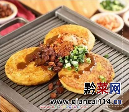 贵州-美食-洋芋粑