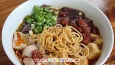 贵州美食－贵阳肠旺面