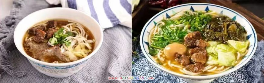 贵州美食-花海牛肉粉