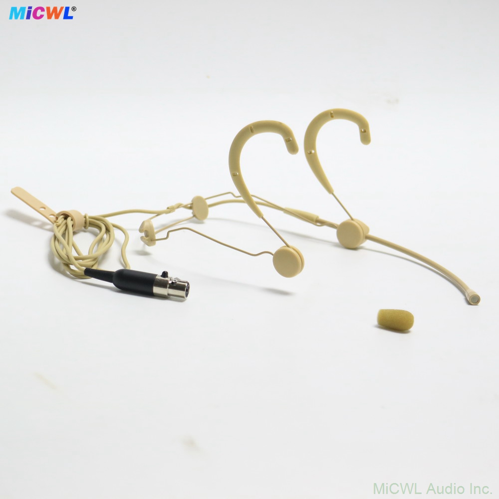 Beta-53 Headworn Vocal Microphone for Shure Wireless Systems TA4F Mini Plug Supercardioid Condenser Mic for Stage Live Streaming Karaoke Theater Broadcast