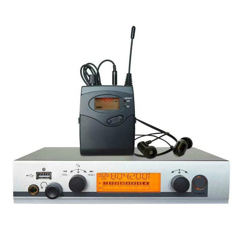 Professional Wireless In-Ear Monitor System – EW300 IEM G3 Transmitter + SR 300 IEM G3 Receiver | UHF Anti-Interference, Encrypted Audio for Stage Performance, Live Streaming