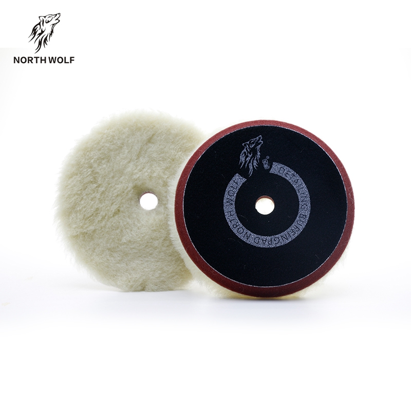 5Inch DA Wool Buffing Pad