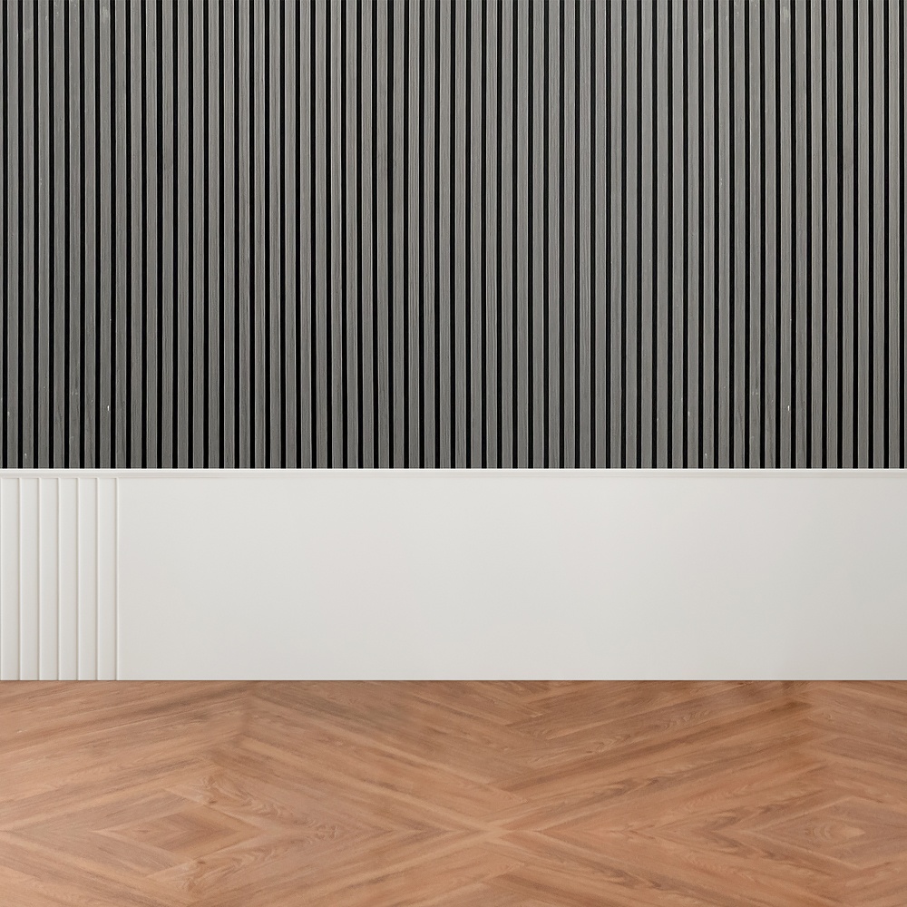 Office Studio Akupanel Grey Oak Wall Soundproofing Acoustic Wooden Wall Panels Wooden Slat Wall Acoustic Panels for Music Rooms