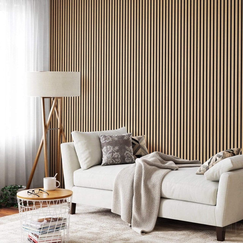 Natürliches Holz Furnier Akustische Haustier Platten Massive Holz Lamellen Wand Akupanels Akupanels Akupanel Holz Sound Proof Woodpanel Eu Warehouse