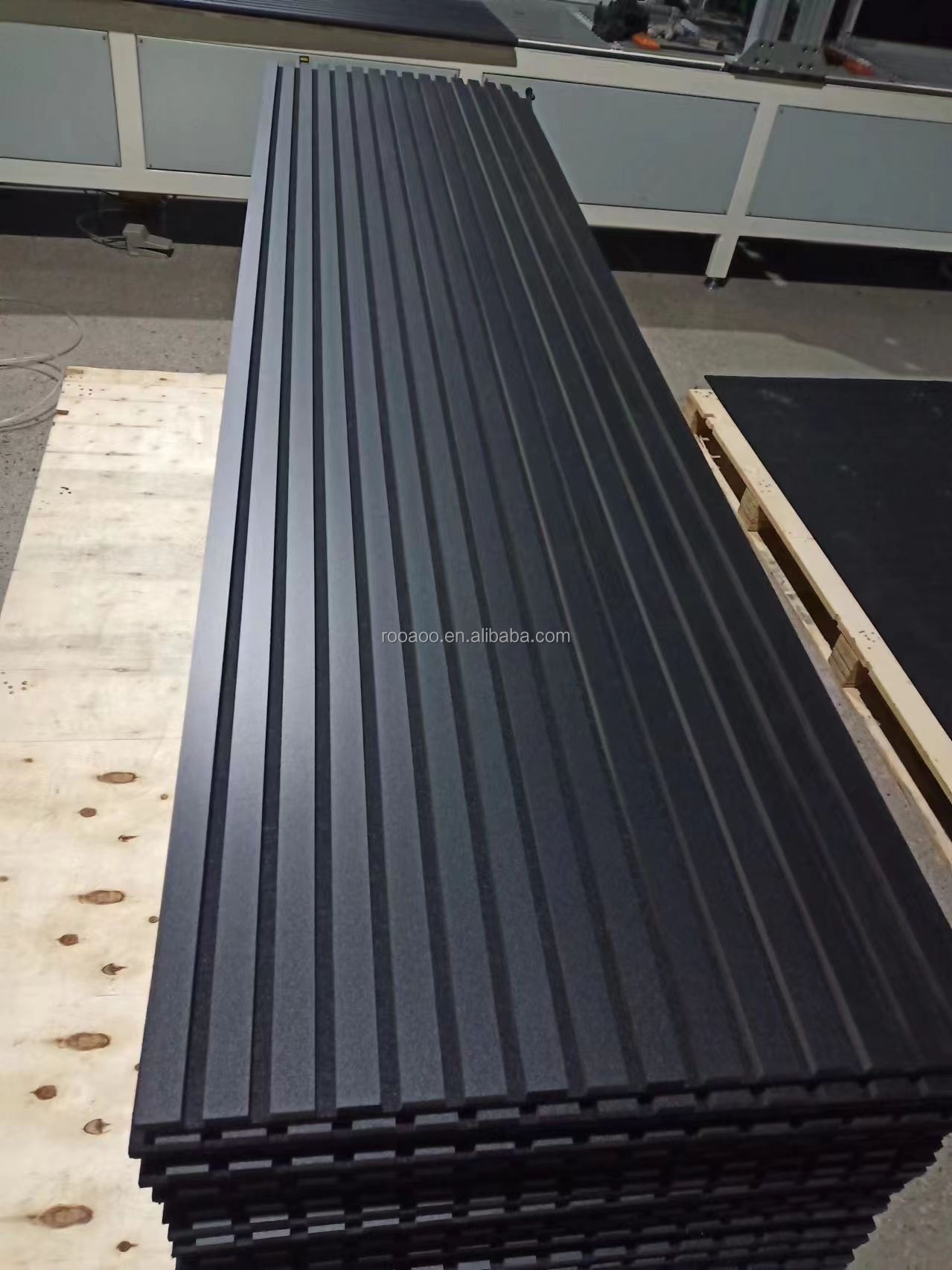 Sound Insulation Wood Slat Wall Panel Wall Panels Decorative MDF acoustic wood slat panel Oak Panels For  Office Acoustic Booth