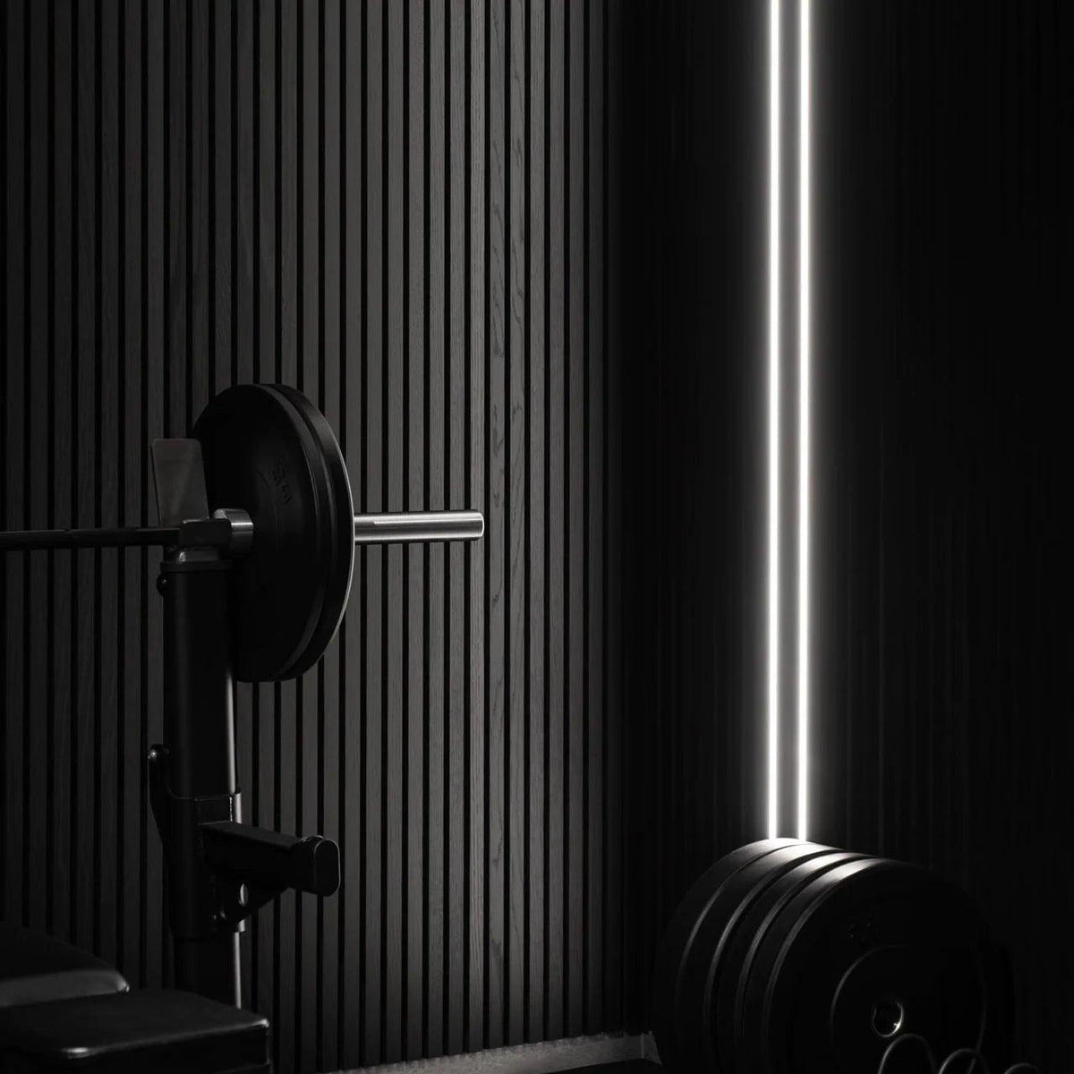 LED Wall Panel Sign Side Lit Light Wood-Slat-Wall-Panel Light Design Polyester Fiber Ceiling Acoustic Wall Panels For Office