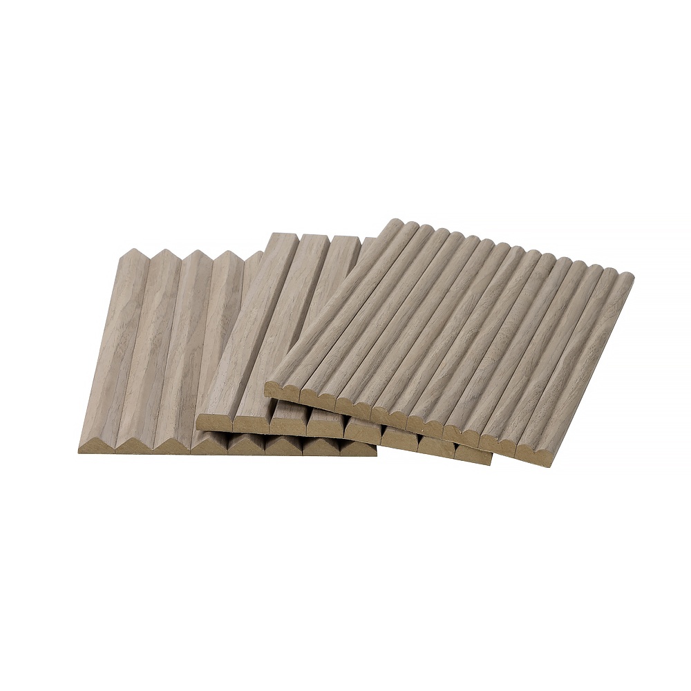 panneau de revêtement de mur flexible de placage en noix de bois réel pour mur courbé