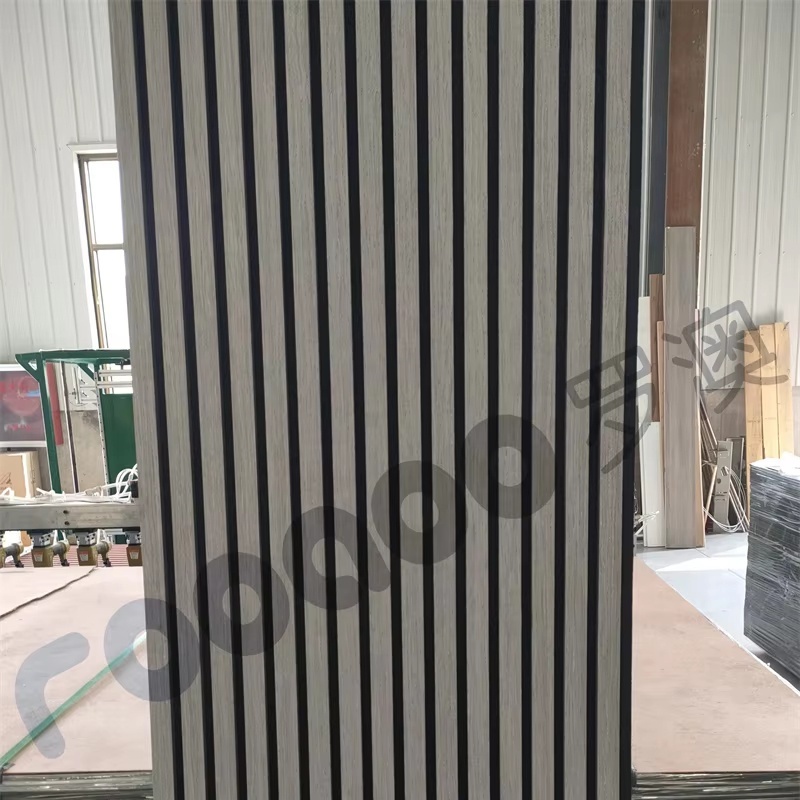 Panneau mural en bois insonorisé intérieur panneau Insonorisant PET MDF acoustique panneau mural insonorisé