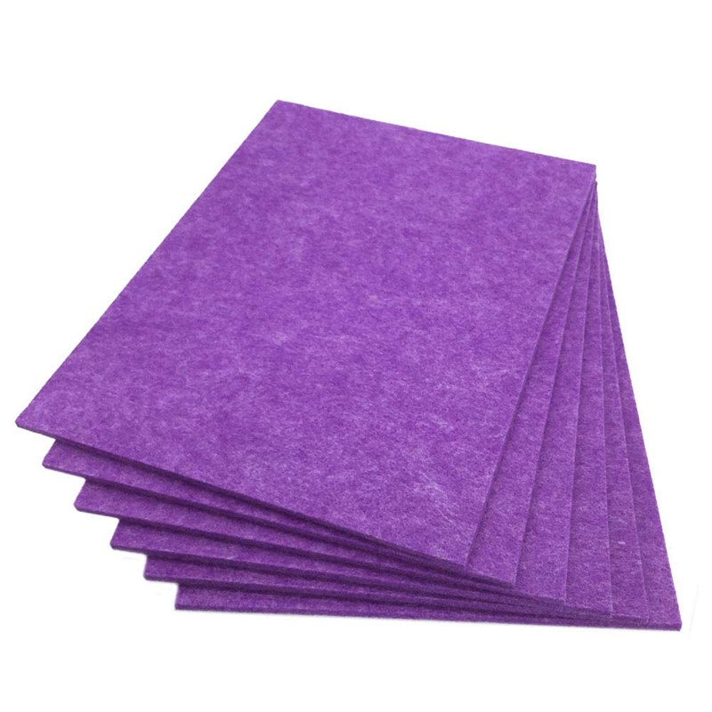 Eco - friendly et économique 1220 * 2440mm Insonorisant 100% polyester panneau d'insonorisation pour le Bureau et la maison