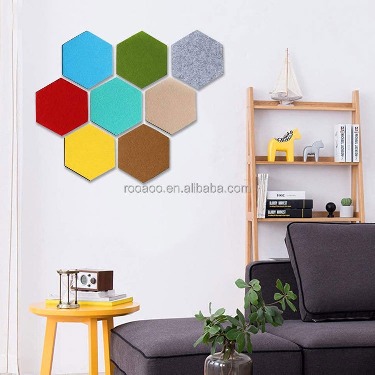 Eco - friendly et économique 1220 * 2440mm Insonorisant 100% polyester panneau d'insonorisation pour le Bureau et la maison