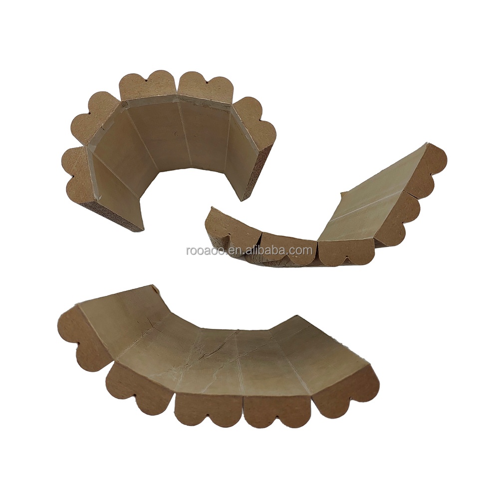 Panneau de mur souple en contreplaqué gaufré pour la décoration d'intérieur Flex Flex 3D MDF Board avec nervures MDF / HDF Board
