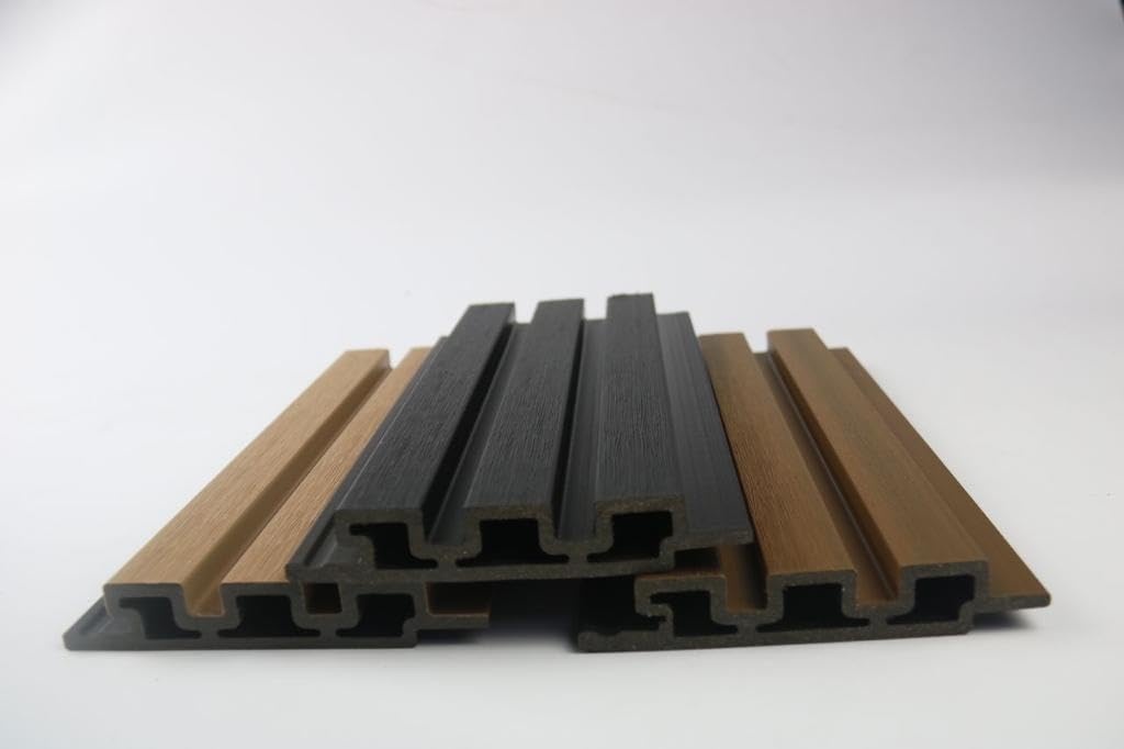 Panel de pared exterior impermeable coextrudido panel de pared exterior exterior compuesto de plástico de madera