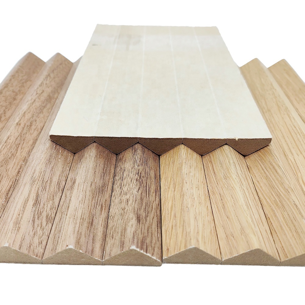 13mm Flexible Fluted MDF 3d Interior Natural wood acoustic panels Slat Wood Panels Wood Wall Panels