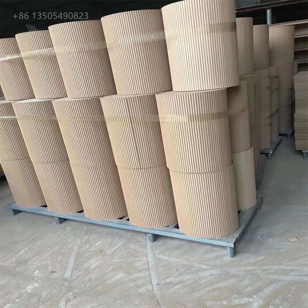 13mm Flexible Fluted MDF 3d Interior Natural wood acoustic panels Slat Wood Panels Wood Wall Panels