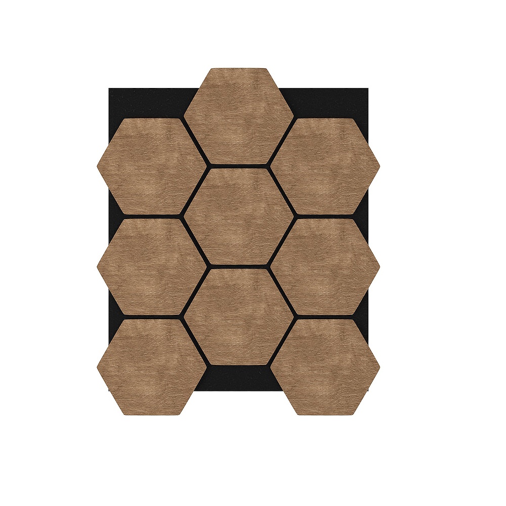 China Factory Sales Environmental Protection  Wholesale MDF Wood Wall Panel Slat Felt Acoustic wood panels