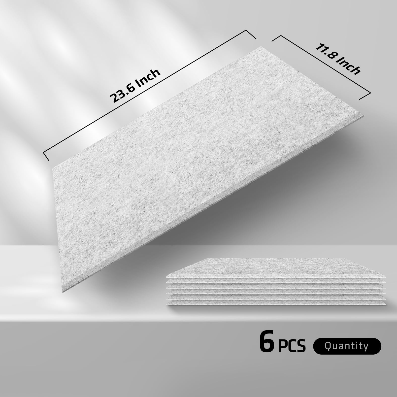 Soundproofing Acoustic Panels Sheet sound-absorbing panels   For Wall Recycled Decorative Interior Pet Polyester Fabric Panel