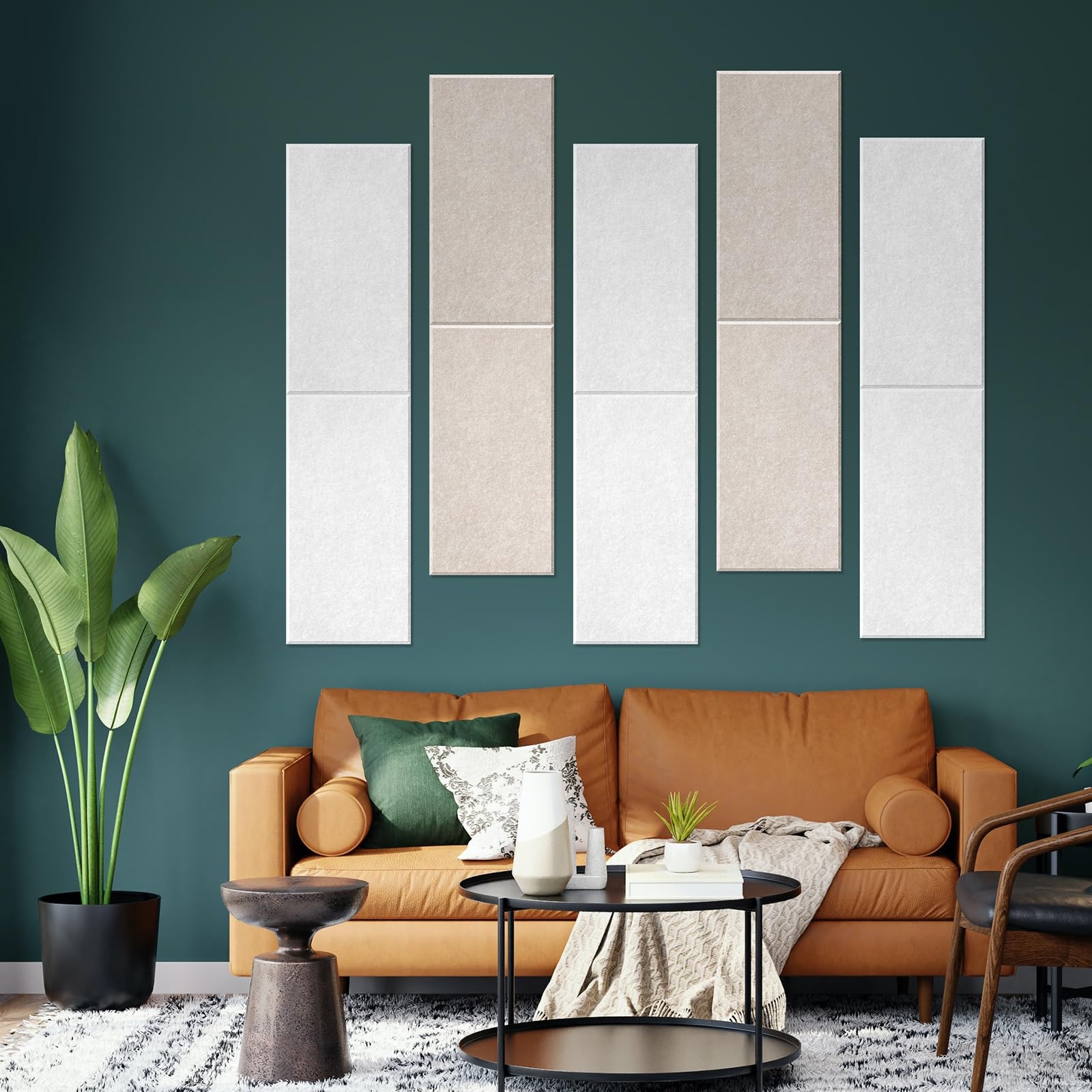 Soundproofing Acoustic Panels Sheet sound-absorbing panels   For Wall Recycled Decorative Interior Pet Polyester Fabric Panel