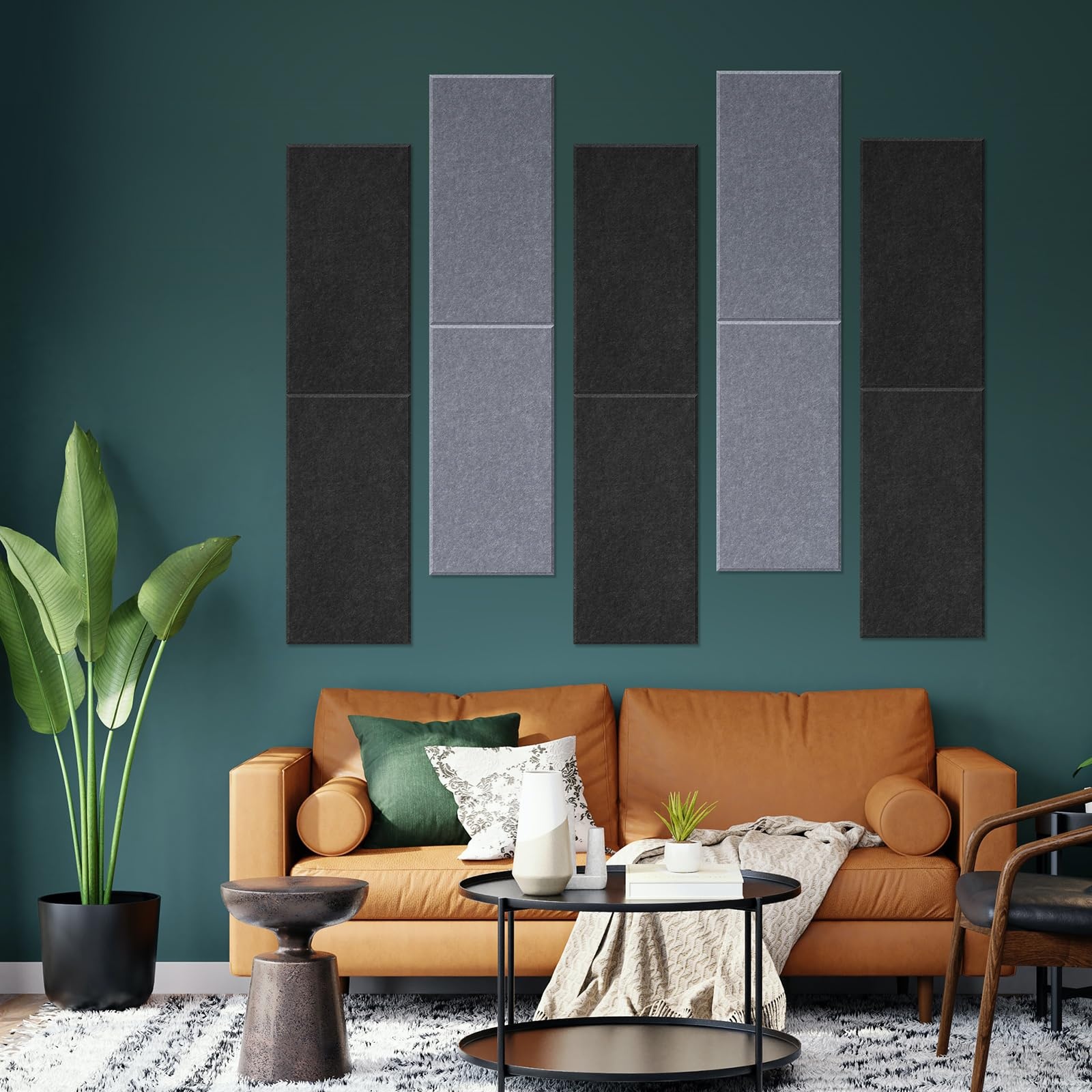 Soundproofing Acoustic Panels Sheet sound-absorbing panels   For Wall Recycled Decorative Interior Pet Polyester Fabric Panel