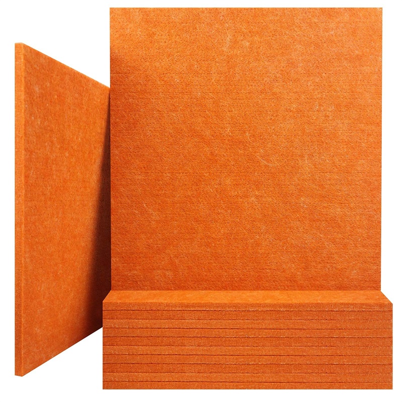Eco-Friendly Indoor Decorative Acoustic baffle panels Pet Acoustic Wall Panel Soundproof Pet Acoustic Panel Felt Fibre Polyester Acoustic Wall Panel