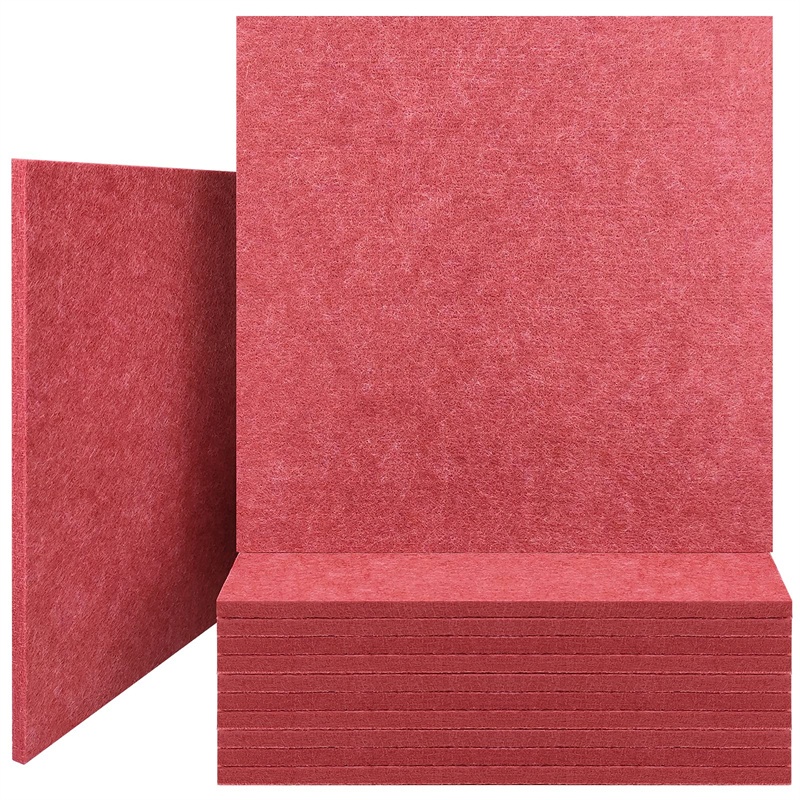 Eco-Friendly Indoor Decorative Acoustic baffle panels Pet Acoustic Wall Panel Soundproof Pet Acoustic Panel Felt Fibre Polyester Acoustic Wall Panel