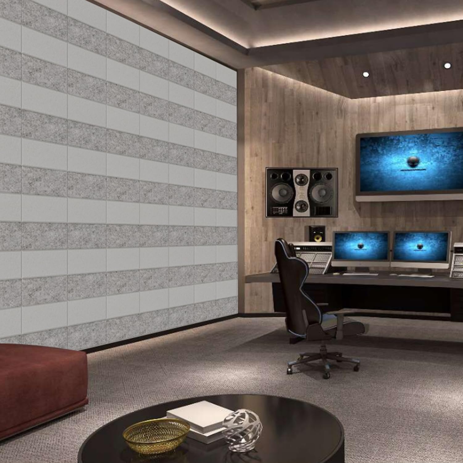 Recycle Decorative Modern acoustic panels  Pet Wall Panel Sound Absorbing Polyester Acoustic Wall Panels