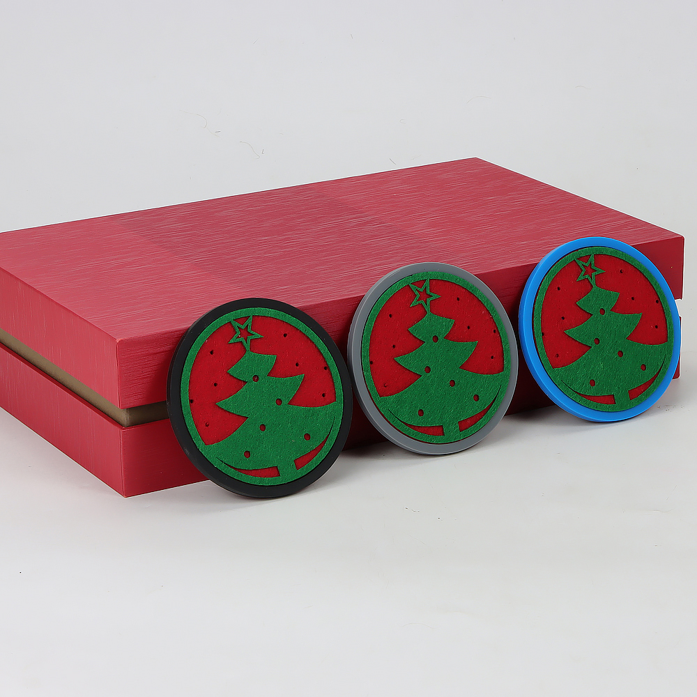 Various Shapes Eco-Friendly Cotton Linen Mats & Pads Set Placemat and Cup Coaster for Home, Office or Café