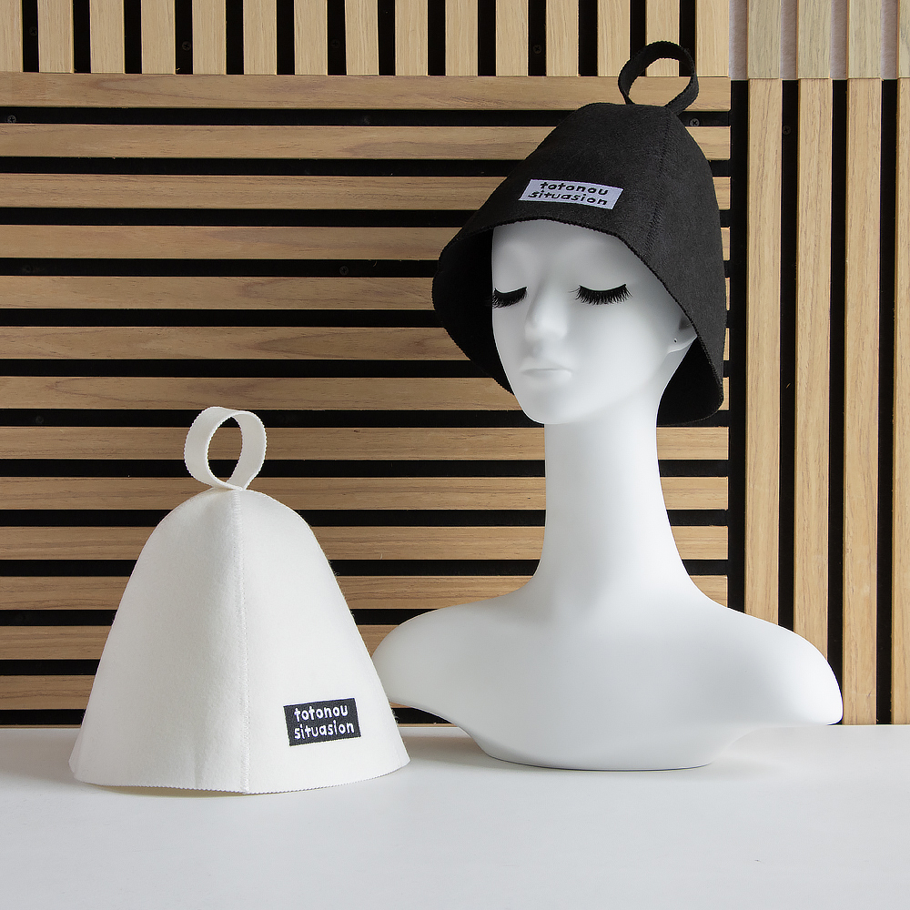 sauna bucket hat felt sauna hat bulk japan custom wool felt sauna hat