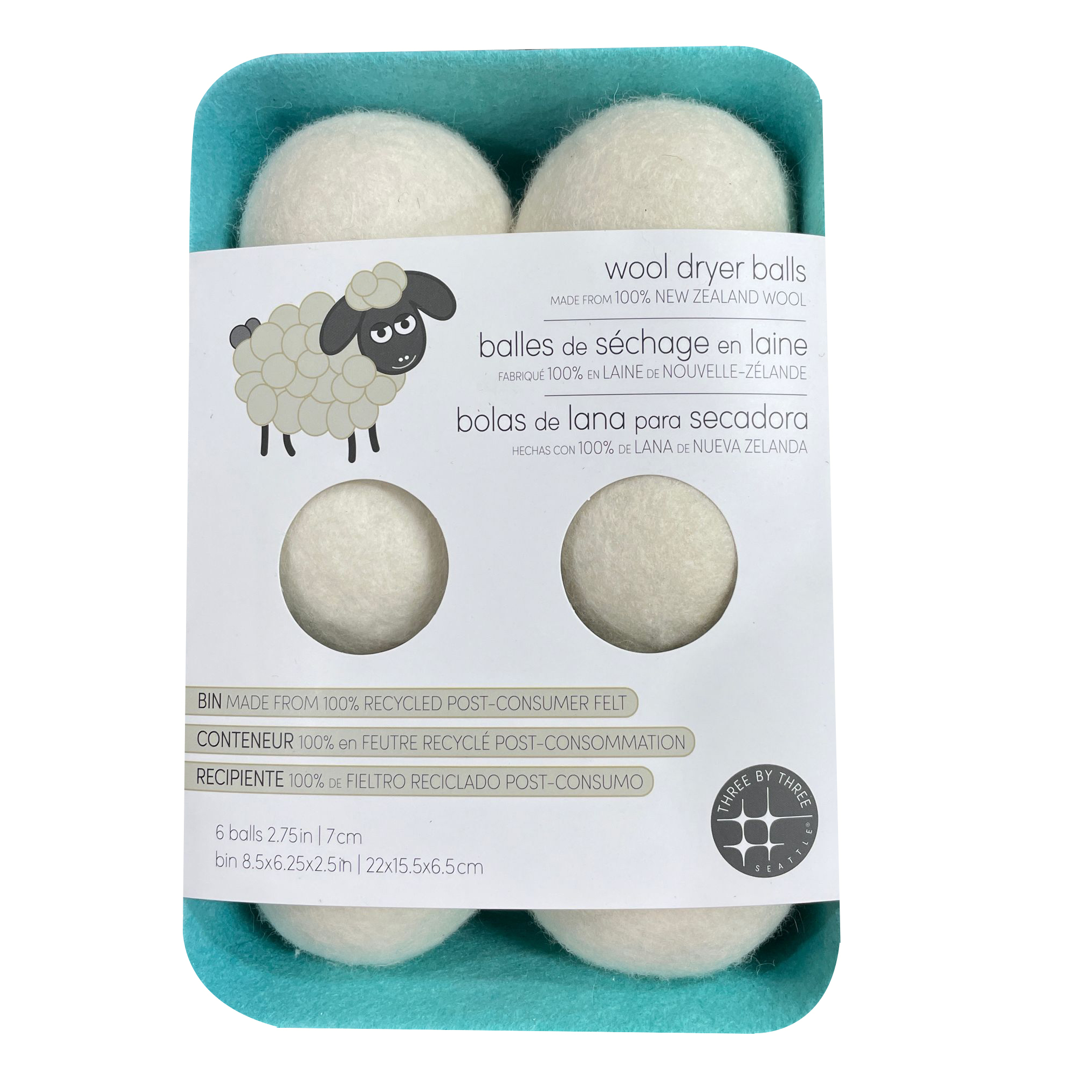 Wool dryer balls & Wool laundry balls
