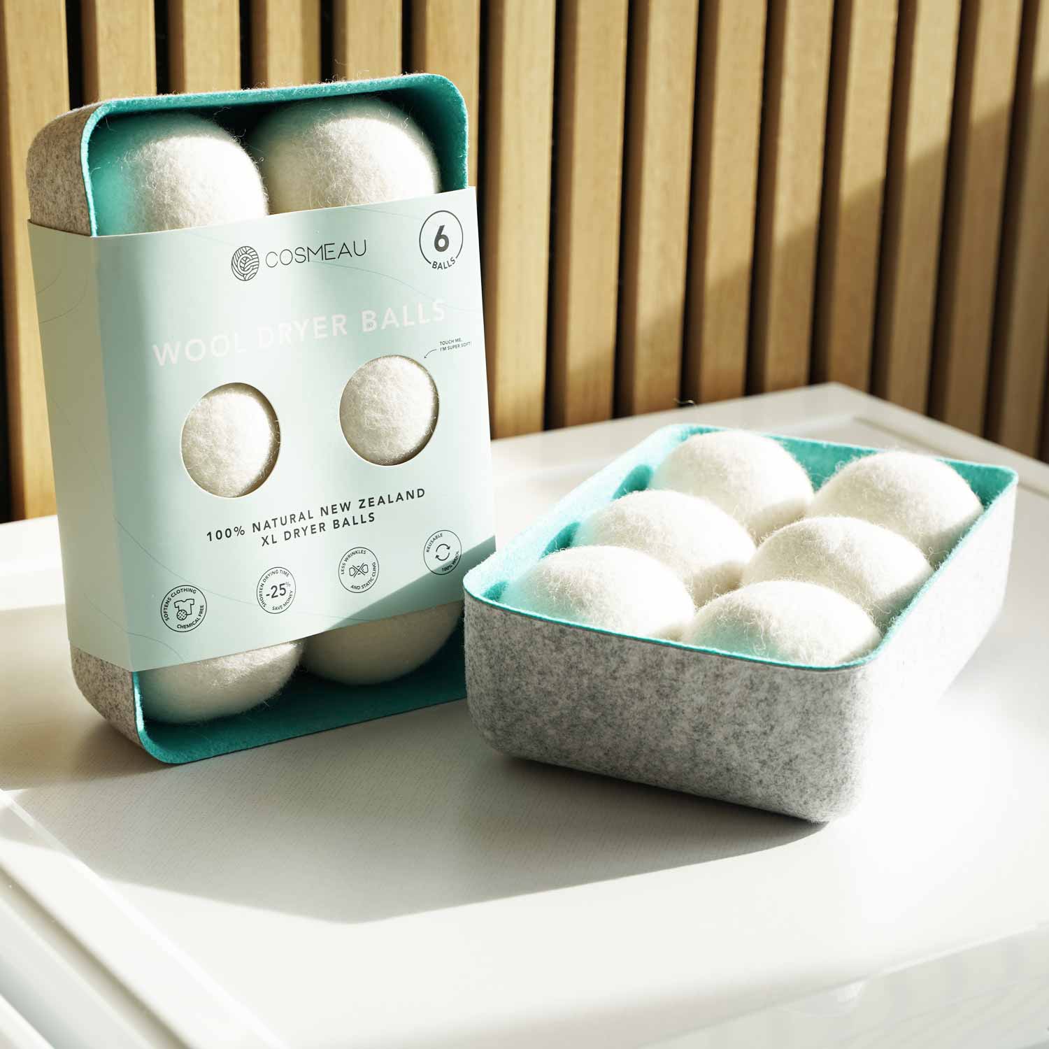 Wool dryer balls & Wool laundry balls