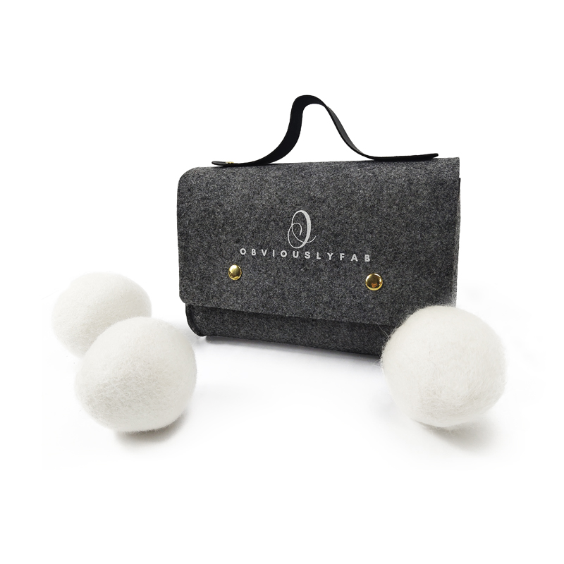 Wholesale Top Seller Same Private Label Organic Wool Dryer Balls New Zealand Sheep Laundry Dryer ball for Saves Drying Time