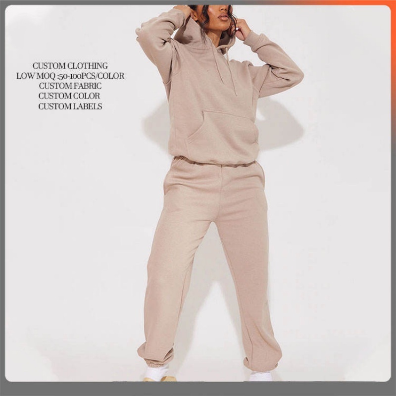 Women's Heavyweight Tracksuit Set - Hoodie Sets Joggers Sets